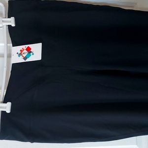 High rise, straight leg Leggings, Inseam 31"